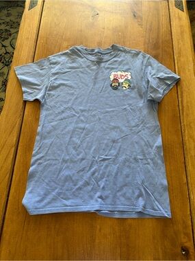 Buds Graphic Short Sleeve Tee - Light Blue